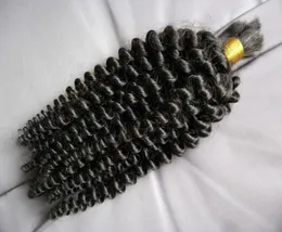 brazilian braiding hair extensions 100G human hair for braiding bulk no attachment 1PCS loose curly no weft human hair bulk for br4744499