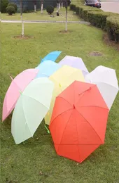 Transparenter Regenschirm mit langem Griff, Hochzeitsdekoration, Tanzaufführung, transparente PVC-Regenschirme, stilvolle Einfachheit, automatische Regenschirme E4243509