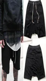 black shorts cool sweatpants 3040 mens jumpsuit HIPHOP rock stage urban clothing owens dress harem 2108067801251