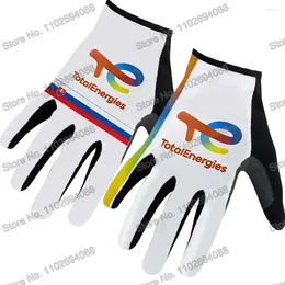 Cycling Gloves Total Energies 2024 Men Bicycle Gel Full Finger Road Bike Jersey Guantes MTB Motorcycle Summer Glove