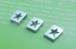 Hela 50st 8mm Star Slide Charms Fit Pet Collar Halsband Armband mobiltelefon Charms3288862