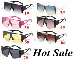 Big frame Vintage classical New Fashion designer fashion sunglasses women men frame high quality sun glasses lady SUMMER 7 col7790880