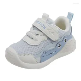 First Walkers 2024 Cute Cartoon Infant Blue Green Pink Mesh Spring Casual Shoes For 0-3years Old Kids Boys Girls Baby Sneakers