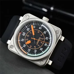 38% OFF watch Watch Mens bell Automatic mechanical Fashion Square Multifunction BR business man lady sport Wristwatch movement