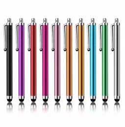 Hochwertiger langer kapazitiver Metall-Touchpen mit Clip für iPhone IPadMini IPadIPod Touch6076483