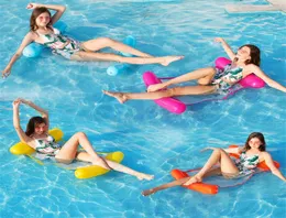 Spashg Home Pool Floats أرجوحة قابلة للطي كرسي سرج متعددة الأغراض سرير صالة المياه المحمولة للسباحة لحفلات الـ1254107