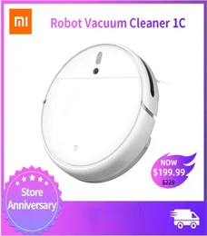 Xiaomi Mi Robot Oczyszczający 1C Automatyczne zamiatanie mokrej mopping Smart Planowany 2500PA Cyklon WiFi Mijia App Preform Control3917586