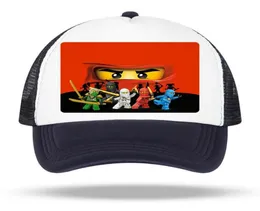 Bonés chapéus ninja boné de beisebol menino meninas chapéu crianças algodão sol criança criança viseira ao ar livre hats5256cm8558212