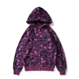 Coats Designer Woman Bluet Full Zip Kurtka Kreat Kolejna OTWARTY PRZEWODNIE Kamuflaż męskie kąpiel małpa Ape Streetwear Casual M9 AMS0