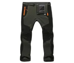 men039s السراويل prendas de vestir Invierno para hombre pantalones gruesos y clidos difermeables pantaln cortavientos forro pol1631682