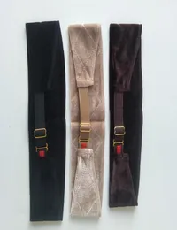 Ny ankomst elastisk remsa sammet peruk greppband handgjorda pannband för att hålla din perukhatt eller halsduk sammet matrial1591182