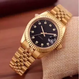 Klasyczne nowe męskie zegarek 36 mm ze stali nierdzewnej Waterphire Waterproof Watches Men Automatyczne diamenty Srebrne Złoto