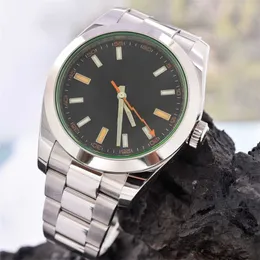 % 20 İzle İzle Antimagnetik Erkekler Explorer Otomatik 40mm Paslanmaz Çelik 904L Gümüş Kayış Safir Ayna Katlanır Toka Ayakkâr 100m Milgaus