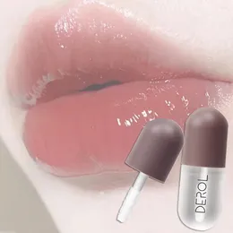 Lip Gloss Day Night Instant Volume Lips Plumper Oil Moisturizing Repairing Reduce Fine Line Serum Cosmetic Sexy Makeup