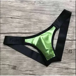 Tanga com clipe de quadril para homens com cintura baixa, ajuste justo, levantamento de nádegas, sexy, roupa íntima triangular de musculação, calças estilo biquíni, calças t 192017