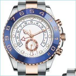 Orologi da donna Uomo Lusso Vedi Detial Quadrante 44Mm Nuovo orologio da polso Yacht Master Matic Movimento meccanico Zaffiro 116681 Oyst W2683