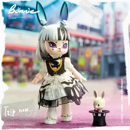 Bonnie Journey of Streets Series anime شخصيات Kawaii Rabbit Action Model 1/12 BJD Doll Girls Toys Drisprish Hides 240301