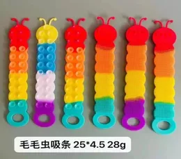 Squidopop Fidget Toys Suction Cup Square Pat Pat Pat Pat Silicone Sheet Childrenストレスレリーフ絞り子供のおもちゃの抗抗soft squishy7268311