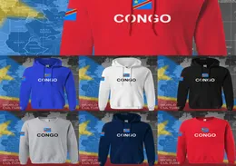 DR Congo Hoodies Men Sweatshirt عرق جديد الهيب هوب ملابس الشوارع ملابس رياضية رياضية COD DRC Congokinsha الكونغوليز X06105647399