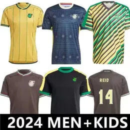 2024 Jamaica National Football Soccer Jerseys 24 25 Bailey Antonio Reid Shirt Nicholson Morrison Lowe Men Football Uniform