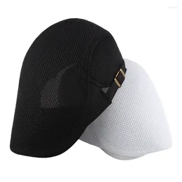 Berets Hollow Mesh Beret Cap Men Wholesale Solid Plain Trucker Hats Breathable Casual Outdoor Flat Hat Golf Driving