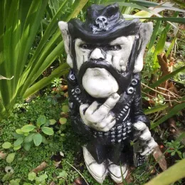 Sculptures Garden Decoration Vertical Middle Cowboy Finger Dwarf Resin Ornaments Handicraft Garden Ornaments Garden Gnomes Decorate