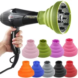 Lämplig 448 cm Universal Hair Curl Diffuser Cover Diffusers Disk Hårtork Curly Torkning Blåsare Hårstyling Tool Accessories9932686