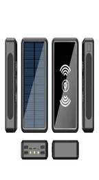 80000MAH Power Bank Solar Bezprzewodowy Połączony telefon Szybka ładowarka zewnętrzna 4 USB PUVERBANK LED LED LED LED IPhone Xiaomi Mi FR5157238