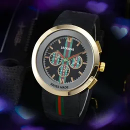 Famoso designer clássico de luxo moda cristal relógios masculinos 45mm quartzo grande dial diamantes anel relógio relógio mesa relojes de marca273f