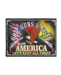 2nd Amendment banner flag GOD GUNS GUTS LET039S KEEP ALL THREE direct factory 90x150 for Indoor Outdoor Hanging De2815042