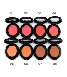 Maquiagem em pó blush na sombra 8 cores de longa duração natural fácil de usar profissional maquillage beleza maquiagem blush6831834