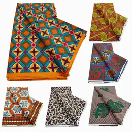 Most Veritable African Wax Real Fabric Nigeria Ankara Wax Fabrics Block Prints Batik Dutch High Quality Sewing Cloth 240223