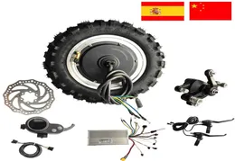 11 بوصة سكوتر كهربائي 48V1000W1500W عجلات عالية السرعة BLDC محرك 60kmh UTV محرك الدراجات النارية Kit Offroad Tyre2687400