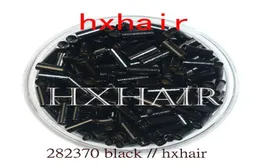 1000pcs 28mm Copper Tube Micro Rings Links Beads Black DBrown Brown LBrown Blonde5792873