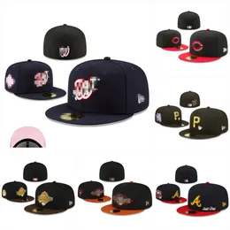 Heta monterade hattstorlekar passar hatt baseball fotboll snapbacks klassiska utomhussport män som säljer mössa mix mix order storlek 7-8