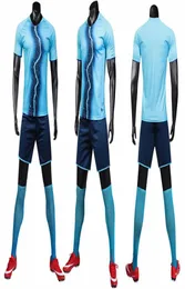 Sports Suit Men039s Fitness Shortsleeved Tshirt Uruchom Szybkie suche ubrania Trening Zużycie Light Board Zespół Dostosowane logo 4353305