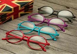 Retro Round TR90 Frame Reading Glasses Women Resin Resin Lens Clear Vintage Presbyopic Eyewear 10 40 2265360