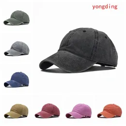 Ankomst tvättad bomull Pure Color Light Board Mens Baseball Cap Multi-färg Valfri Ben Cap Stitching Dad Hat 240223