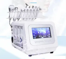 9 in1 H2O2 Hydra Dermoabrasione Acqua Hydro Jet Peel Rimozione di punti neri Microdermoabrasione Idrofacciale RF Lift Ringiovanimento della pelle Mach3438488