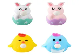 16 Style Squeeze Toys Squishy Duck Antistress Ball Squeeze Party Toy Favors Leaft Leaff Leaft Dinosaur Baby Bubbles Kids 7004905