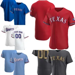 Custom Texas Men Men Rangers 48 Jacob DeGrom 5 Corey Seager 34 Nolan Ryan 2 Marcus Semien 27 Guerrero 54 Martin Perez 72 Hernandez Baseball Jerseys