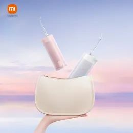 Irrigators NEW XIAOMI Mijia Portable Oral Irrigator Rechargeable Water Flosser Dental Bucal Teeth Gums Cleaner Water Thread Flusher