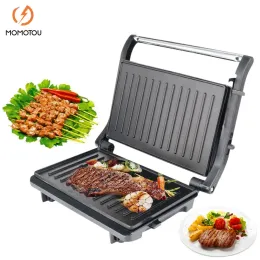 Schaar Electric Bbq Grill 110240v Less Barbecue Steak Sand Maker Non Stick Cuisn Breakfast Hine for Kitchen Home Appliance