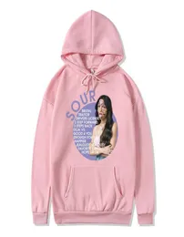 Kvinnor039s hoodies tröjor olivia rodrigo hoodie sour tröja flickor avslappnad hiphop streetwear kpop harajuku lös17766667