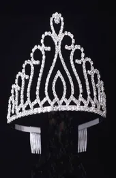 Headpieces Direct version of the bride married crown headdress large highgrade diamond hoop children039s hair wedding acce2635508