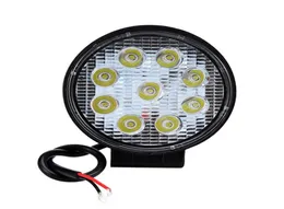 1 PCS 새로운 LED 작업 조명 27W 12V 6500K 고력 LED 오프로드 라이트 오프 로트 홍수 조명 9332485