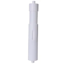 Toilet Paper Holders White Plastic Replacement Roll Holder Roller Insert Spindle Spring3077448