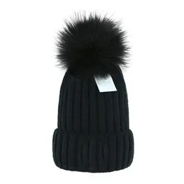 2021 adultos grosso quente chapéu de inverno para mulheres macio estiramento cabo de malha pom poms gorros chapéus das mulheres skullies gorros menina boné de esqui 248i