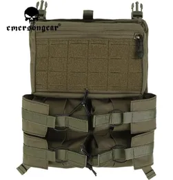 Emersonsear Emerson Hafif Bangroç Arka Panel Döngü Çember Molle Sistemi Taktik 420 Vest Airsoft Hunting CS Oyunu 2012152415840