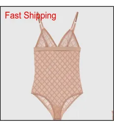 Other Pools SpasHG Letters Tulle Bodysuit Fashion Lace Lingeries For Women Soft Comfortable Breathable Underwear Pool Spa Beac qyl6814428